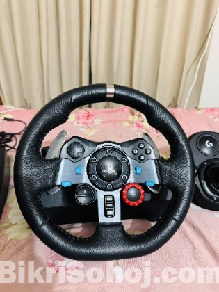 Logitech g29 Steering with manual gear shifter for PC, PS1-5